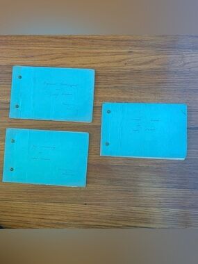 1950's or 1960's undated Stage Play Theater Script for three characters